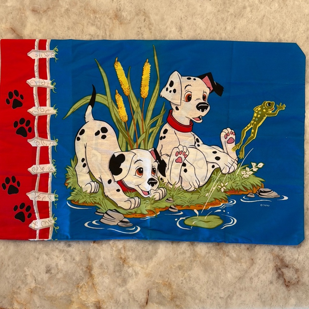 Dalmatian pillowcase - vintage Disney NWOT